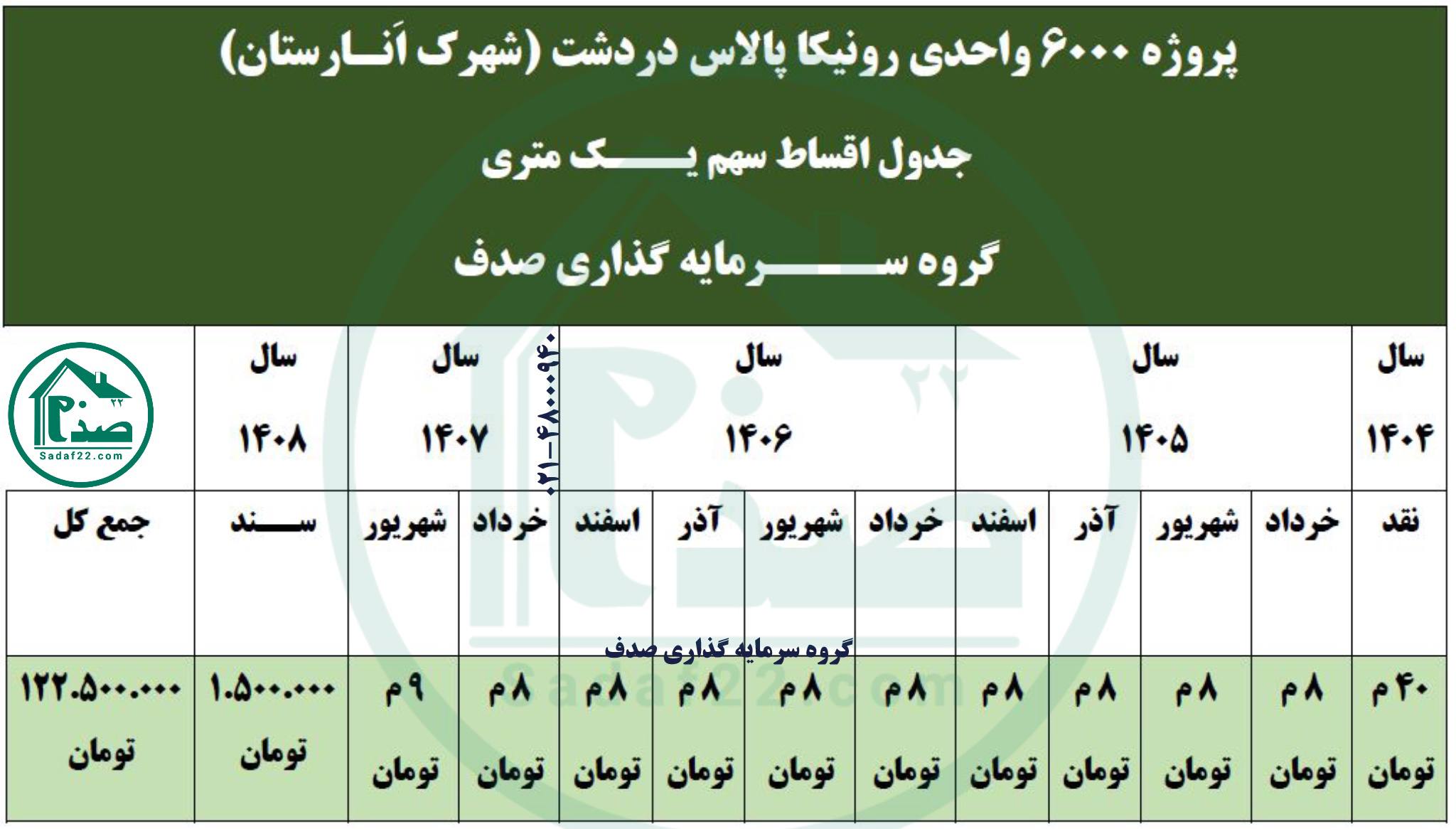 سهام یک متری سپاه دردشت