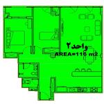 پلان برج های تیپ B پروژه خرازی