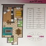 نقشه برج های چهارگانه نیرو زمینی پهنه C شهرک چیتگر ارتش