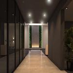 نمای 3D مشاعات پروژه تندیس اقاقیا