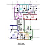 پلان نقشه های پروژه تندیس اقاقیا چیتگر