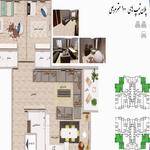 نقشه واحدهای مسکونی الماس
