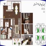 پلان نقشه واحد الماس