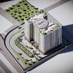 نمای 3D پروژه هزاره سوم 2 تعاونی انبوه سازی کیان