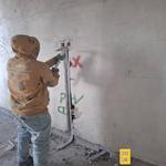 مراحل انجام نما و نازک کاری پروژه آفتاب مهتاب نفت-زمستان 1403