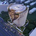 نمای 3D پروژه اداری نارنجستان تعاونی ابنیه آکام