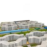 نمای 3D پروژه رونیکاپالاس تهرانسر حاج رحیم قربانی