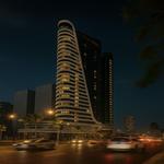 نمای 3D تایید شده برج مجلل شاهان