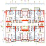 پلان برج آبشار بلوک F