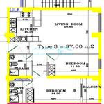پلان نقشه برج آترا کوهک