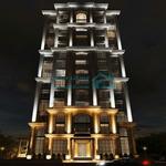 نمای شب برج آترا