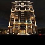 نمای شب برج آترا منطقه 22