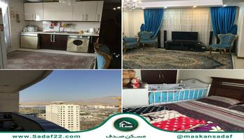 برج 90 متر دو خواب طبقات بالا