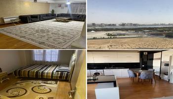 اپارتمان 120 متر ویو دریاچه فول دیزاین دریاچه چیتگر مطقه 22