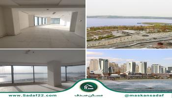 70متر فلت اداری ویو دریاچه