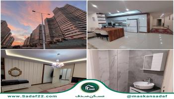 120 متری دو خوابه فول از طبقات فوقانی