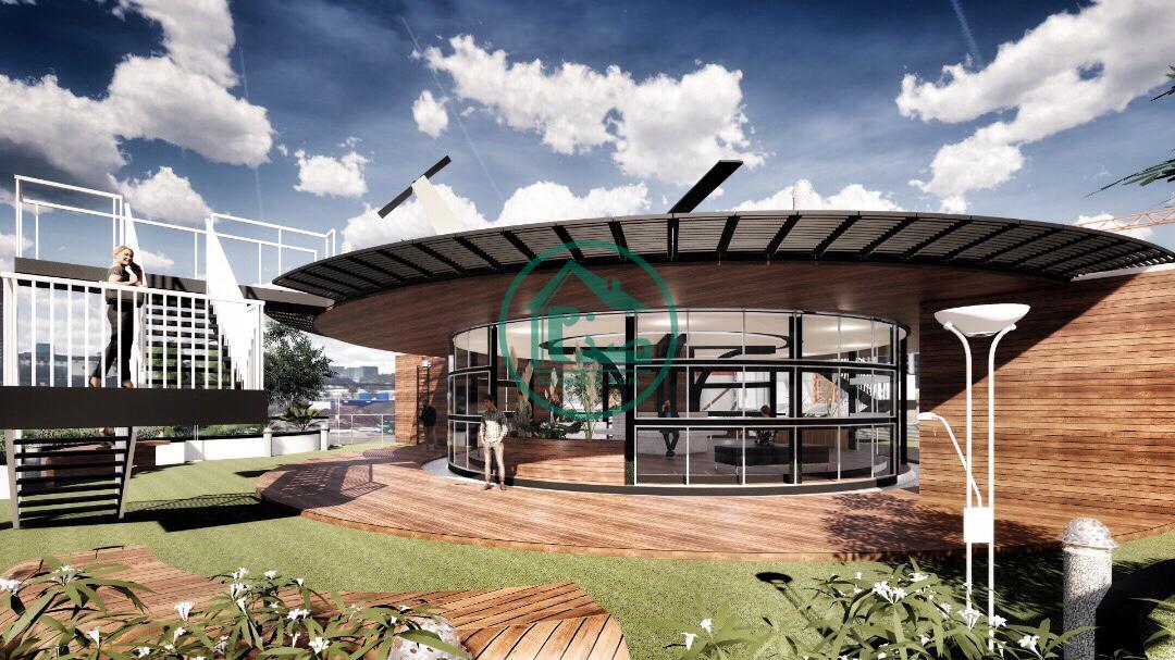 روف گاردن برج تریتیوم