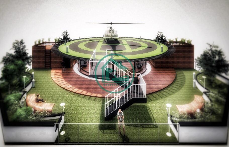 روف گاردن برج تریتیوم