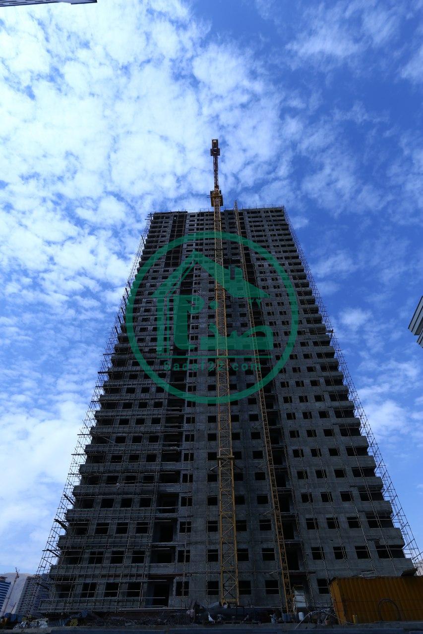 پیشرفت پروژه خلبانان شهرک چیتگر b6 مهر سال 98