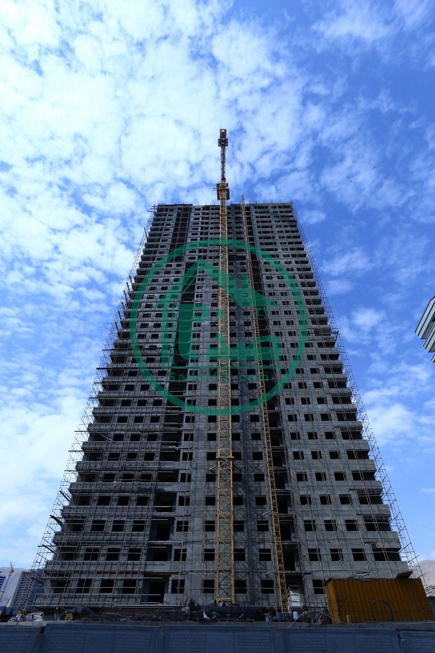 پیشرفت پروژه خلبانان شهرک چیتگر b6 مهر سال 98