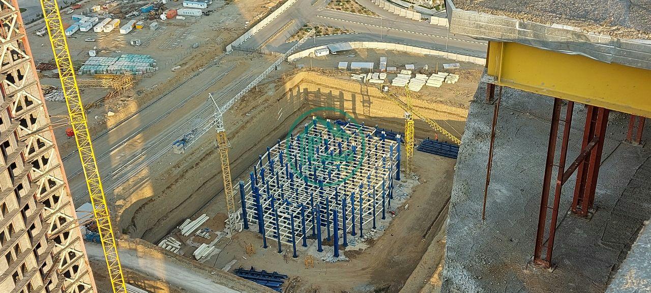 فونداسیون برج سوم نیرو زمینی شهرک چیتگر