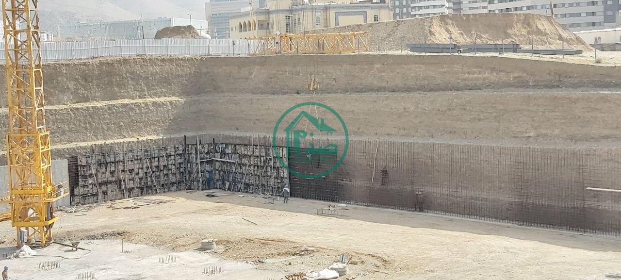 فونداسیون پروژه نارنج 8 پهنه c شهرک امام رضا چیتگر