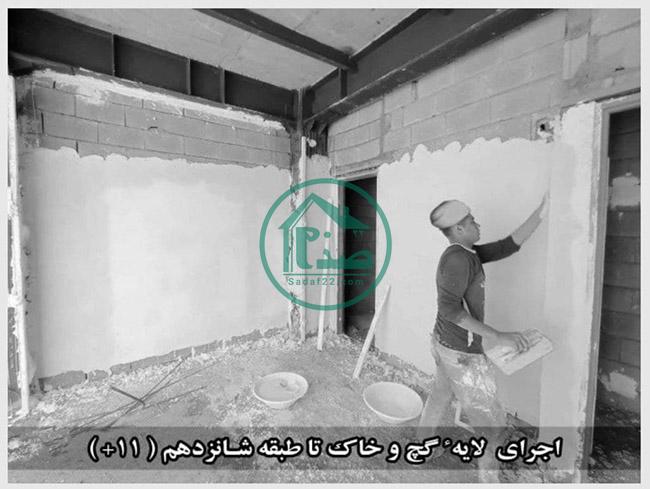 پیشرفت پروژه شهید همدانی