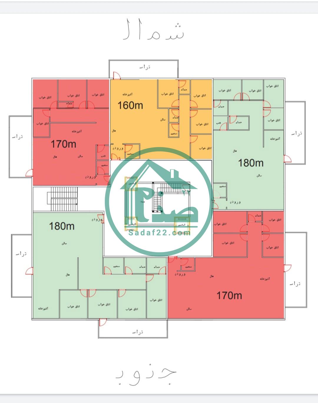 نقشه پروژه ستین