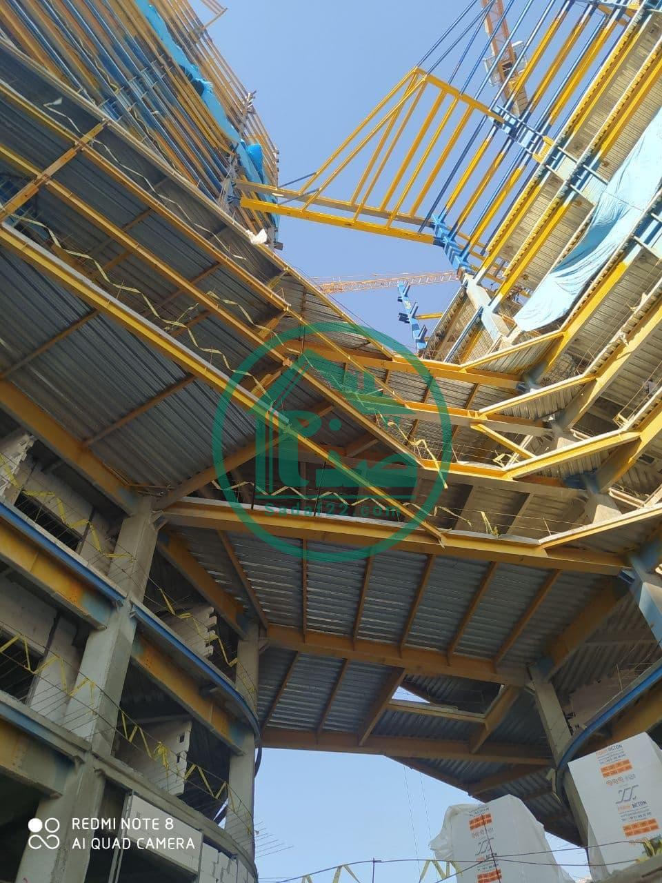 پیشرفت برج مرجان