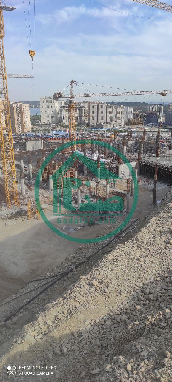 عملیات ساخت پروژه شمشاد