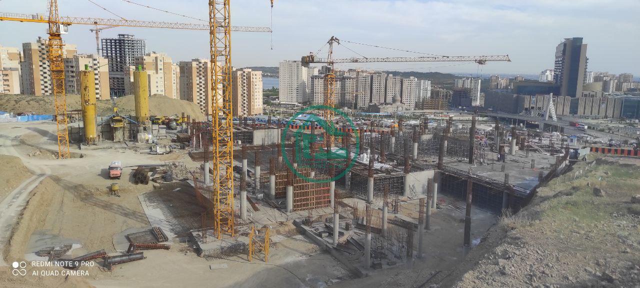 عملیات ساخت پروژه شمشاد