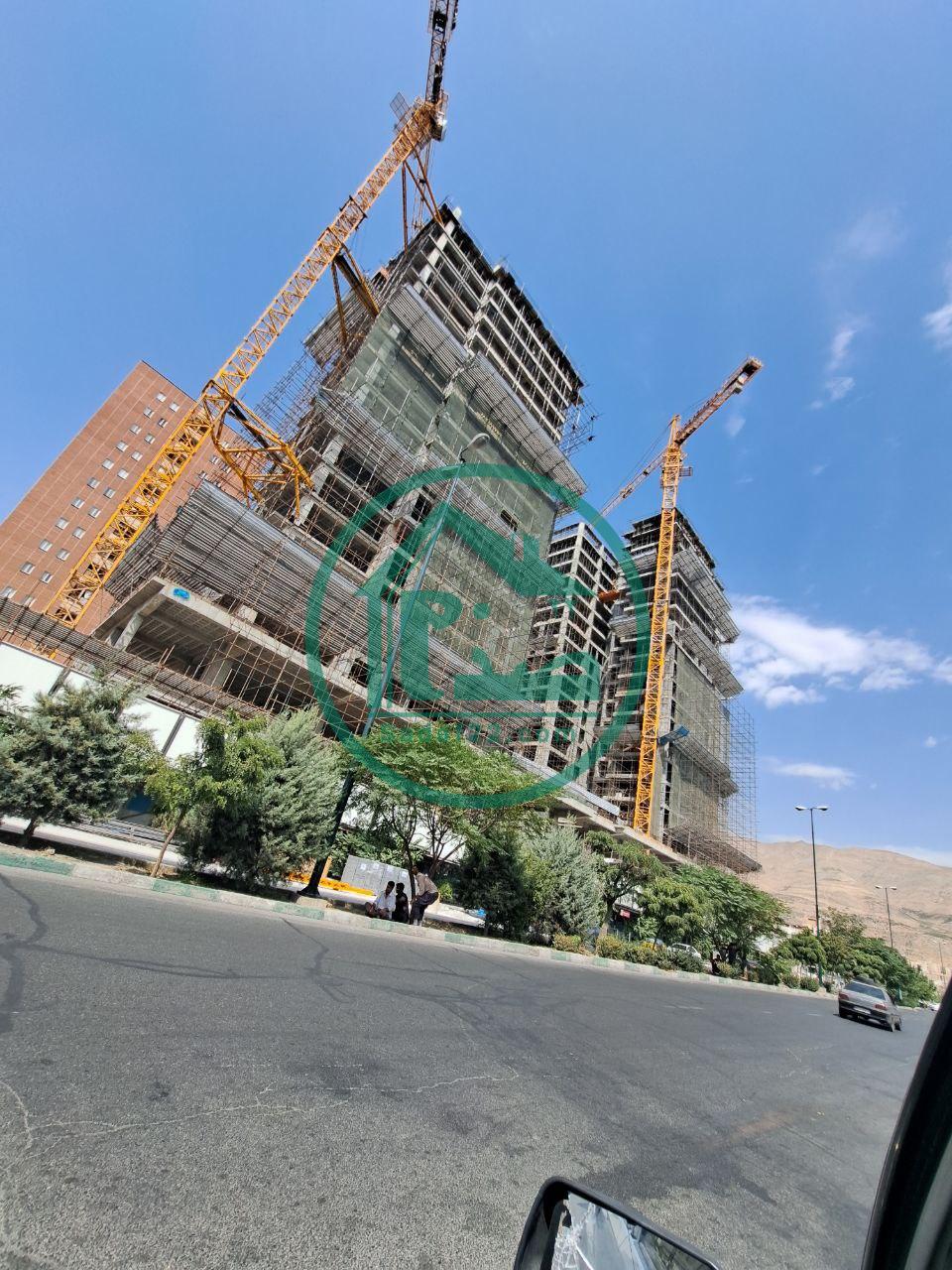 پیشرفت پروژه تندیس اقاقیا شهریور ۱۴۰۲