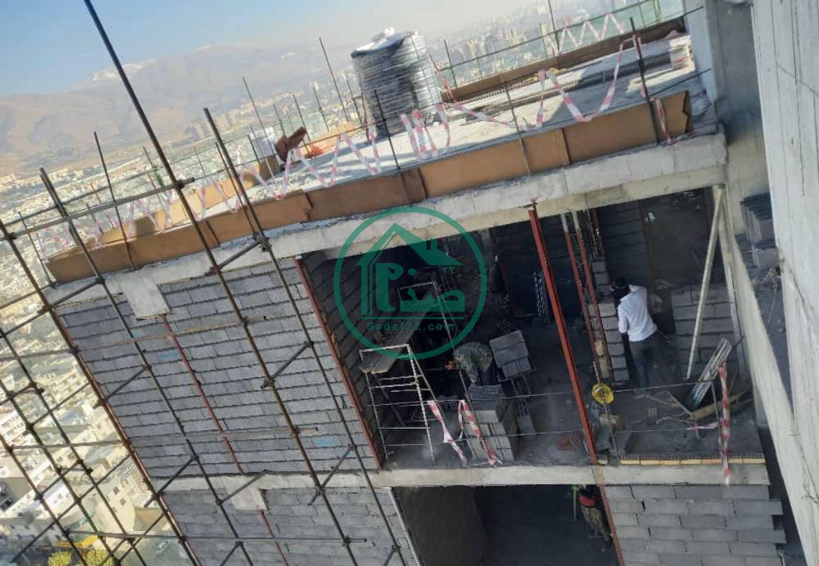 پیشرفت فیزیکی پروژه تندیس اقاقیا