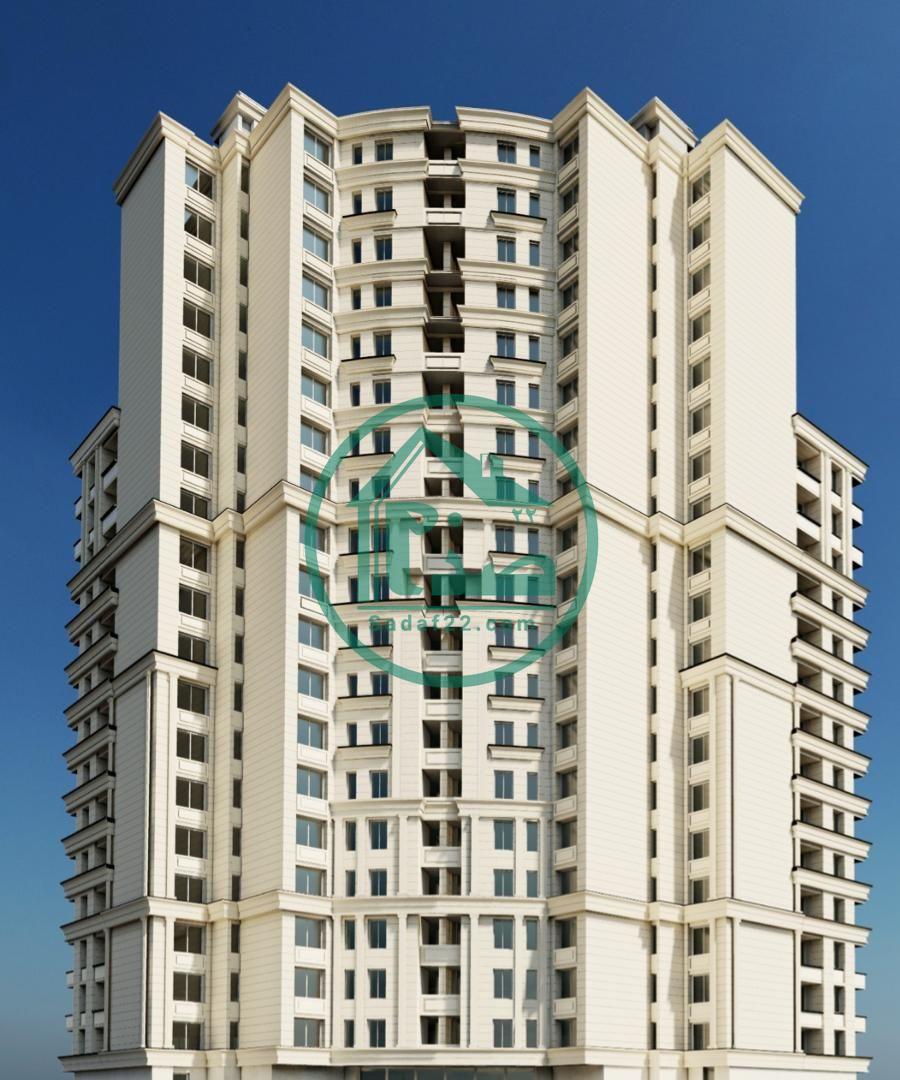 نمای پروژه ونوس هوم لند شهرداری منطقه 22