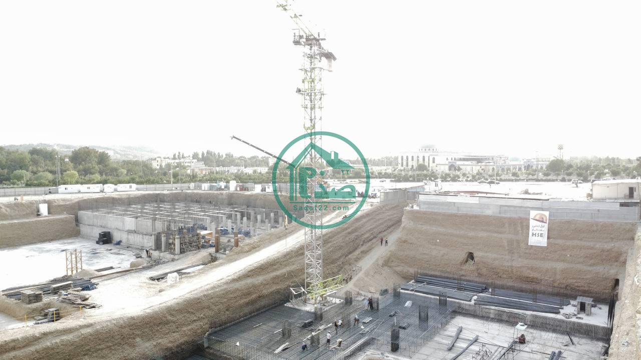 عملیات فنداسیون پروژه امپریال پالاس-تابستان 1403