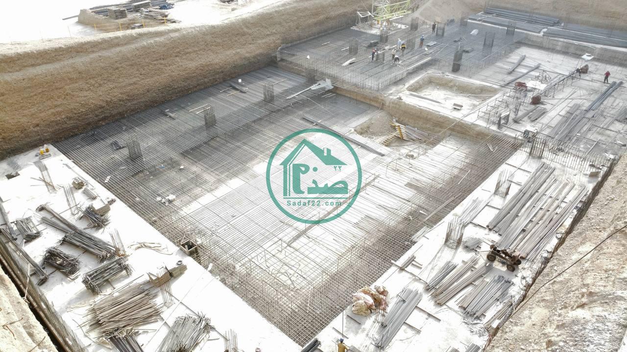 عملیات فنداسیون پروژه امپریال پالاس-تابستان 1403