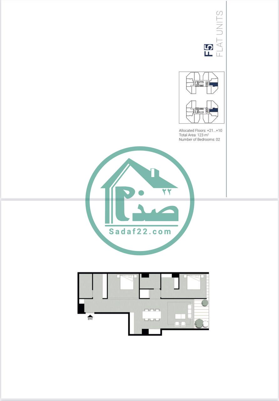 نقشه واحدهای پروژه چهاردخت لوتوس دریاچه