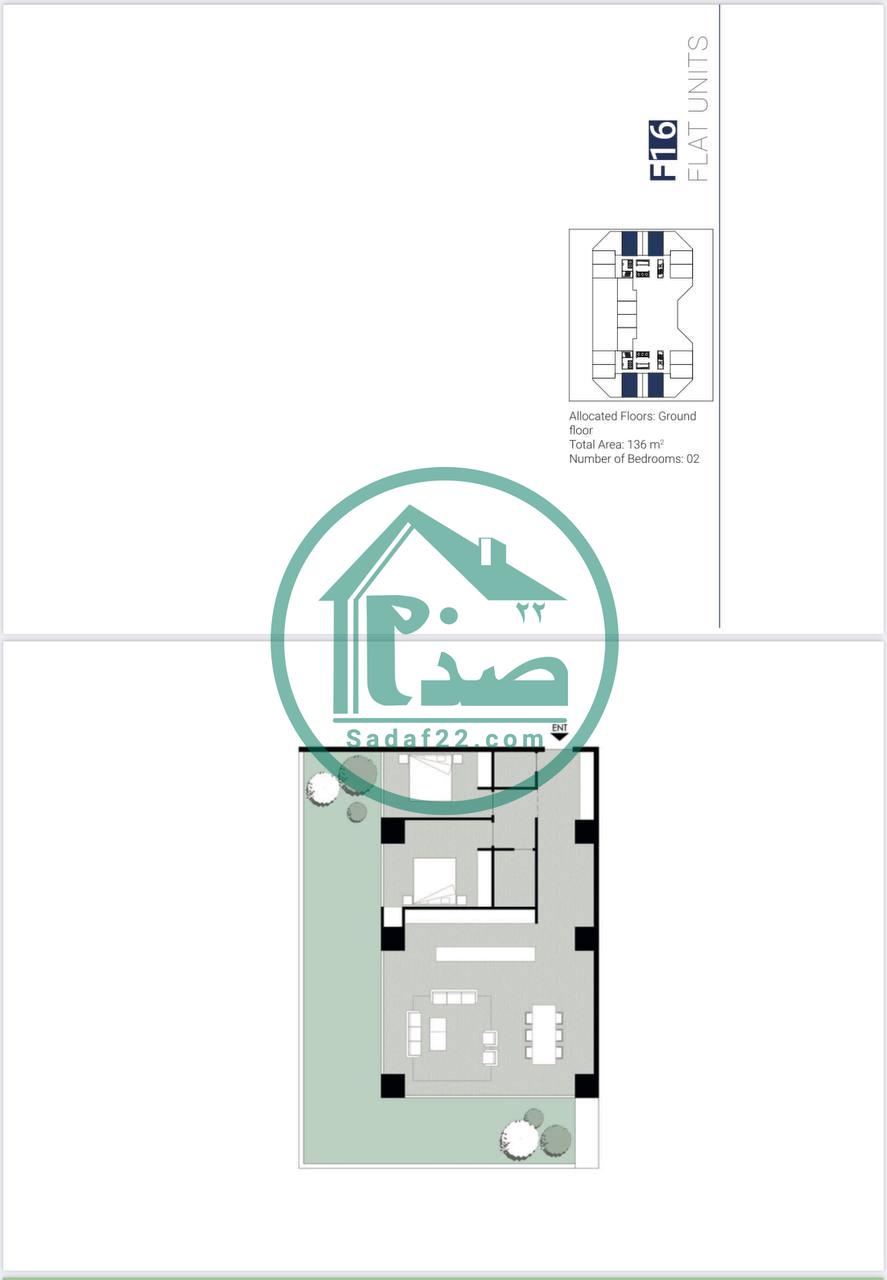 نقشه واحدهای پروژه چهاردخت لوتوس دریاچه