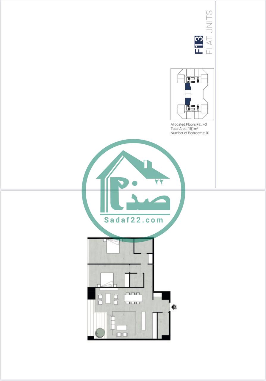 نقشه واحدهای پروژه چهاردخت لوتوس دریاچه