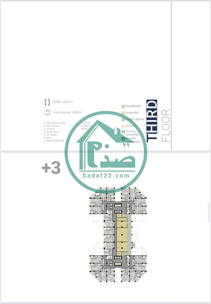 نقشه واحدهای پروژه چهاردخت لوتوس دریاچه