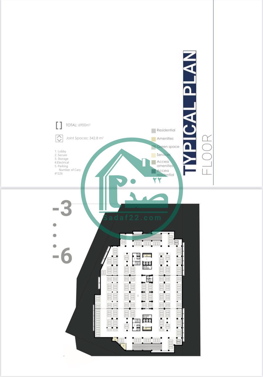 نقشه واحدهای پروژه چهاردخت لوتوس دریاچه