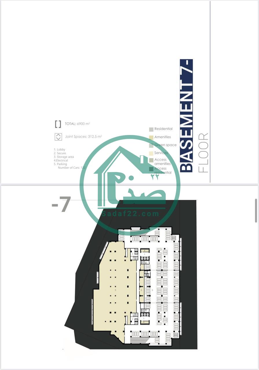 نقشه واحدهای پروژه چهاردخت لوتوس دریاچه