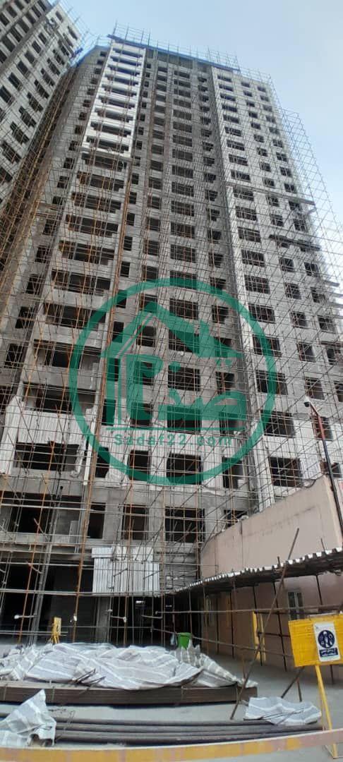 انجام سفید کاری نما پروژه آفتاب مهتاب نفت-آبان 1403