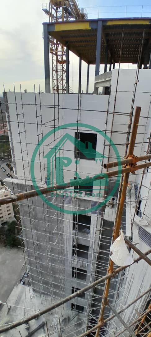 انجام سفید کاری نما پروژه آفتاب مهتاب نفت-آبان 1403