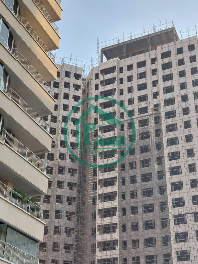 مراحل انجام نما و نازک کاری پروژه آفتاب مهتاب نفت-زمستان 1403