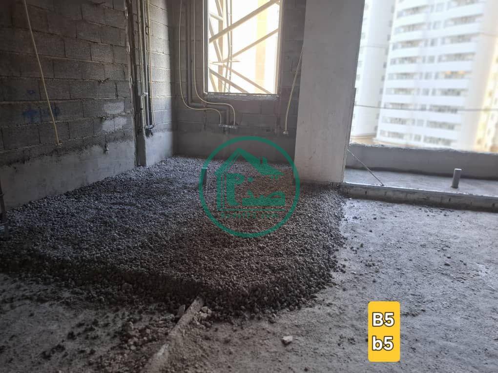 مراحل انجام نما و نازک کاری پروژه آفتاب مهتاب نفت-زمستان 1403