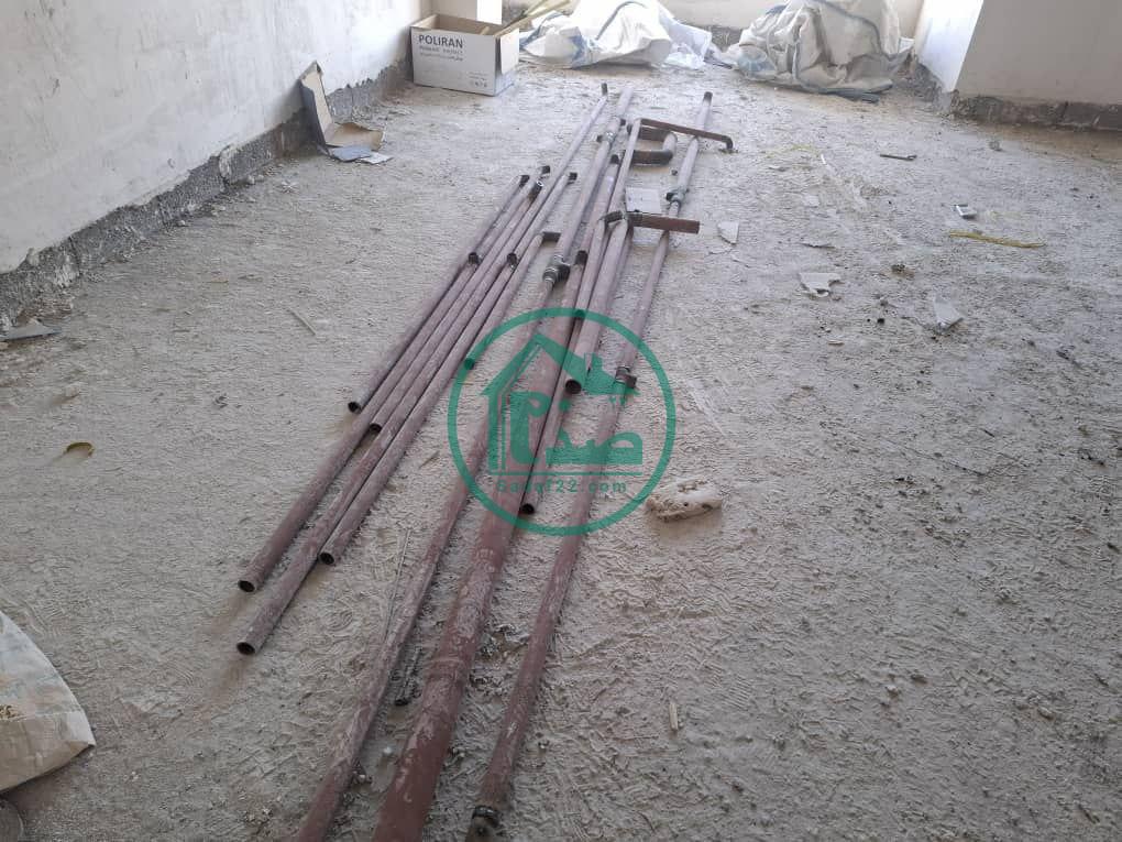 مراحل انجام نما و نازک کاری پروژه آفتاب مهتاب نفت-زمستان 1403