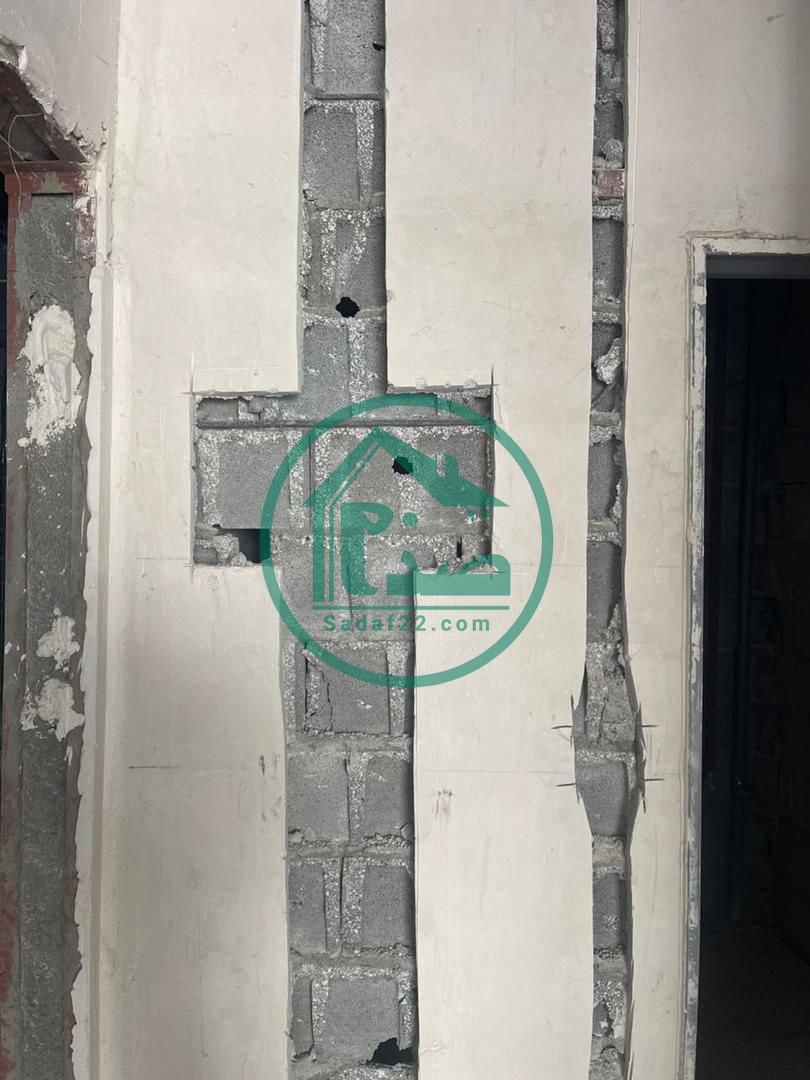 مراحل انجام نما و نازک کاری پروژه آفتاب مهتاب نفت-زمستان 1403