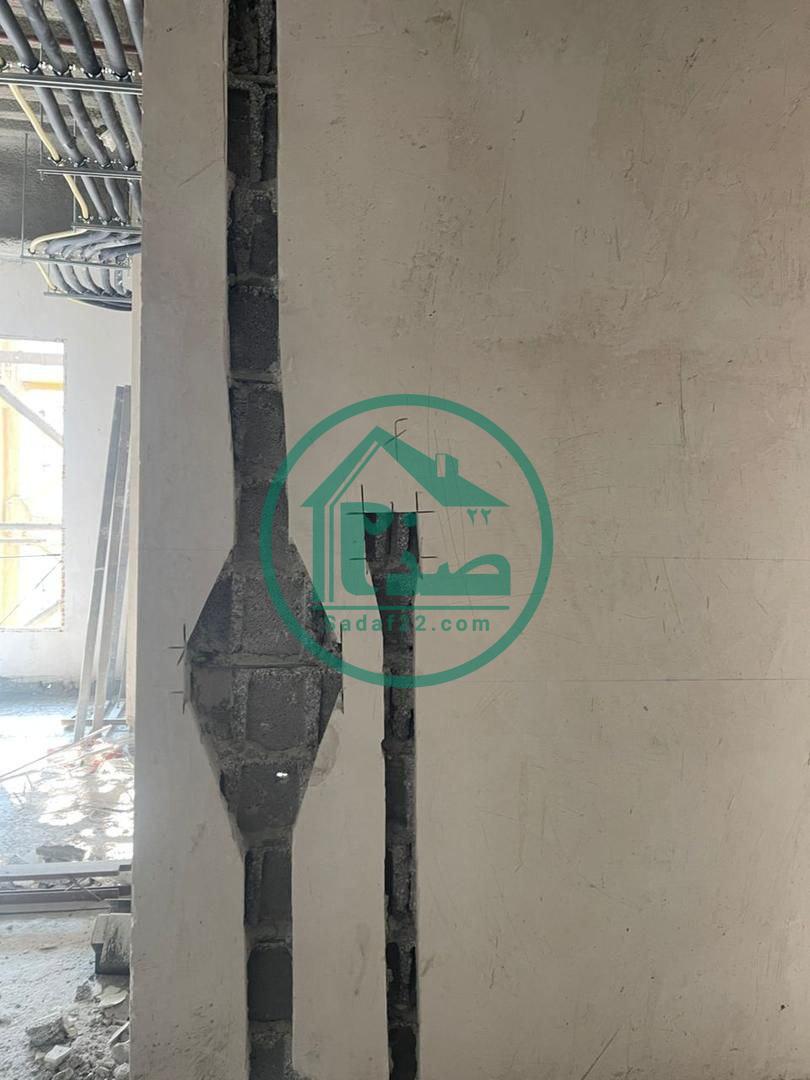 مراحل انجام نما و نازک کاری پروژه آفتاب مهتاب نفت-زمستان 1403