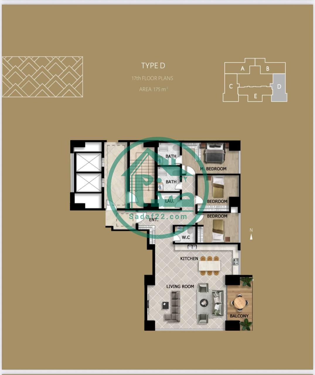 پلان جدید واحدهای پروژه امپریال پالاس کوهک